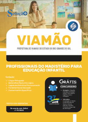 Apostila Prefeitura de Viamão - RS - Profissionais do Magistério para Educação Infantil - Imagem 3