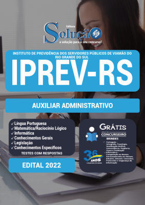 Apostila IPREV-RS - Auxiliar Administrativo - Imagem 3