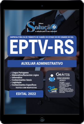 Apostila EPTV-RS em PDF - Auxiliar Administrativo - Imagem 1