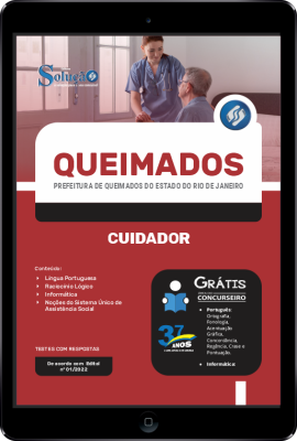 Apostila Prefeitura de Queimados - RJ em PDF - Cuidador - Imagem 1