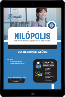 Apostila Prefeitura de Nilópolis - RJ em PDF - Cuidador de Saúde - Imagem 1