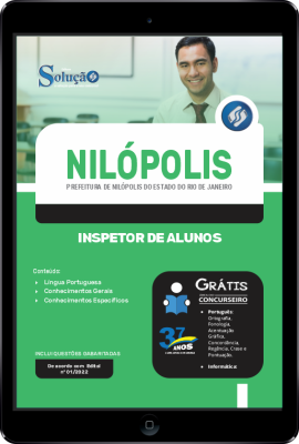 Apostila Prefeitura de Nilópolis - RJ em PDF - Inspetor de Alunos - Imagem 1