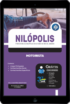 Apostila Prefeitura de Nilópolis - RJ em PDF - Motorista - Imagem 1