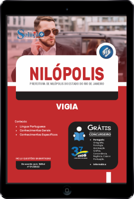 Apostila Prefeitura de Nilópolis - RJ em PDF - Vigia - Imagem 1