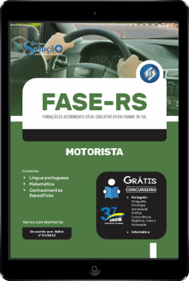 Apostila FASE-RS em PDF - Motorista - Imagem 1