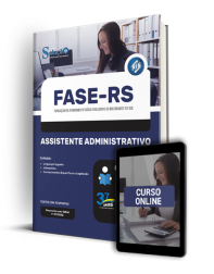 Capa Apostila FASE-RS - Assistente Administrativo
