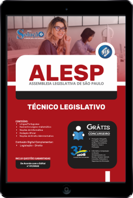 Apostila ALESP em PDF - Técnico Legislativo - Imagem 1