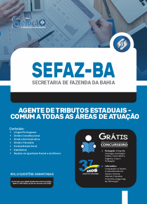 Apostila SEFAZ-BA - Agente de Tributos Estaduais - Comum a Todas as Áreas de Atuação - Imagem 3