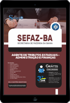 Apostila SEFAZ-BA em PDF - Agente de Tributos Estaduais - Administração e Finanças - Imagem 1