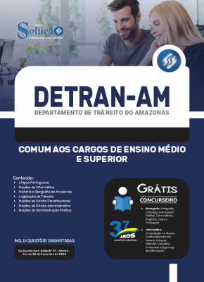 Apostila DETRAN-AM - Comum aos Cargos de Ensino Médio e Superior - Imagem 3