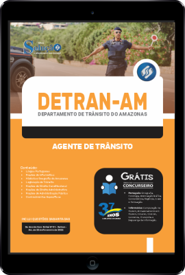 Apostila DETRAN-AM em PDF - Agente de Trânsito - Imagem 1