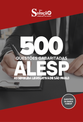 Caderno de Questões ALESP - 500 Questões Gabaritadas - Imagem 2