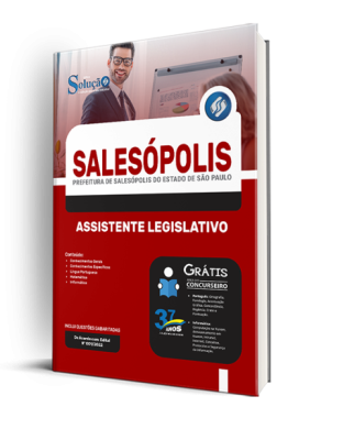 Apostila Prefeitura de Salesópolis - SP - Assistente Legislativo - Imagem 2