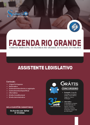 Apostila Câmara de Fazenda Rio Grande - PR - Assistente Legislativo - Imagem 3