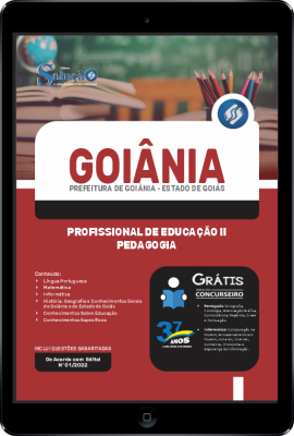 Apostila Prefeitura de Goiânia - GO em PDF - Profissional de Educação II/Pedagogia - Imagem 1