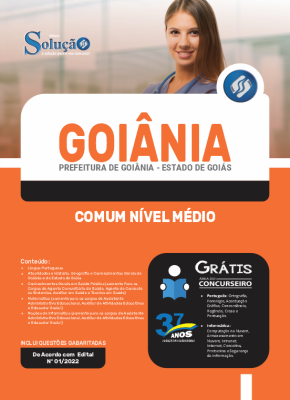 Apostila Prefeitura de Goiânia - GO - Comum Nível Médio - Imagem 3