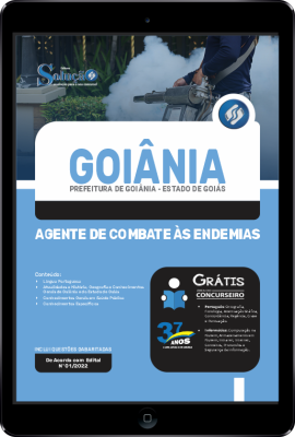 Apostila Prefeitura de Goiânia - GO em PDF - Agente de Combate às Endemias - Imagem 1