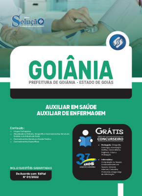 Apostila Prefeitura de Goiânia - GO - Auxiliar em Saúde/Auxiliar de Enfermagem - Imagem 3