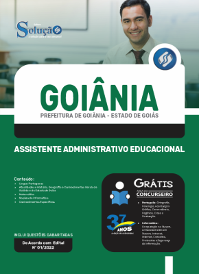 Apostila Prefeitura de Goiânia - GO - Assistente Administrativo Educacional - Imagem 3