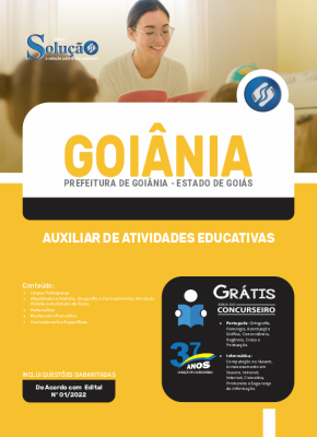 Apostila Prefeitura de Goiânia - GO - Auxiliar de Atividades Educativas - Imagem 3