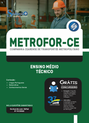 Apostila METROFOR-CE - Ensino Médio/Técnico - Imagem 3