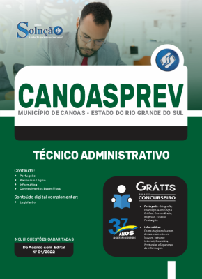 Apostila CANOASPREV-RS - Técnico Administrativo - Imagem 3