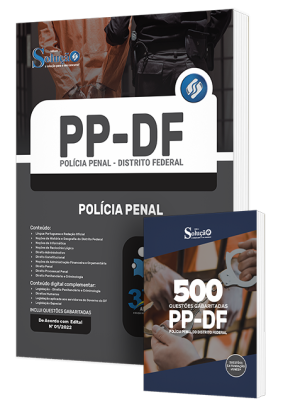 Combo Impresso Polícia Penal – DF (PP-DF) – Policial Penal