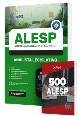 Combo Impresso ALESP - Analista Legislativo - Imagem 1