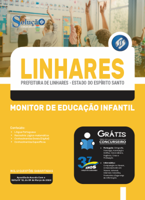 Apostila Prefeitura de Linhares - ES - Monitor de Educação Infantil - Imagem 3