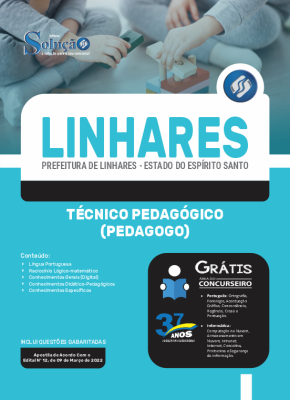 Apostila Prefeitura de Linhares - ES - Técnico Pedagógico (Pedagogo) - Imagem 3