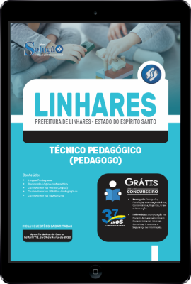 Apostila Prefeitura de Linhares - ES em PDF - Técnico Pedagógico (Pedagogo) - Imagem 1