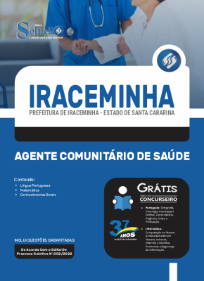 Apostila Prefeitura de Iraceminha - SC - Agente Comunitário de Saúde - Imagem 3