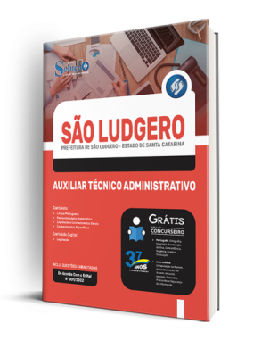 Apostila Prefeitura de São Ludgero - SC - Auxiliar Técnico Administrativo - Imagem 2