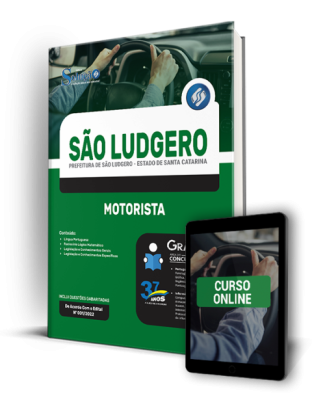 Apostila Prefeitura de São Ludgero - SC - Motorista - Imagem 1