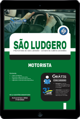 Apostila Prefeitura de São Ludgero - SC em PDF - Motorista - Imagem 1