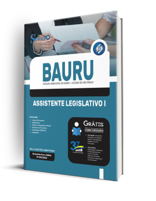 Apostila Câmara de Bauru - SP - Assistente Legislativo I - Imagem 2