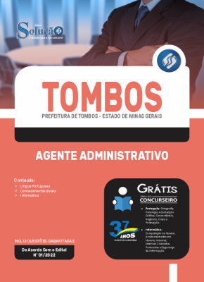 Apostila Prefeitura de Tombos - MG - Agente Administrativo - Imagem 3