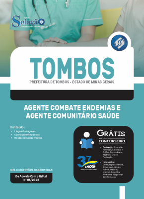 Apostila Prefeitura de Tombos - MG - Agente Combate Endemias e Agente Comunitário de Saúde - Imagem 3