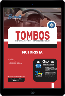 Apostila Prefeitura de Tombos - MG em PDF - Motorista - Imagem 1