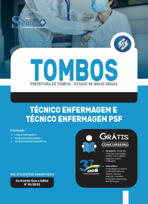 Apostila Prefeitura de Tombos - MG - Técnico em Enfermagem e Técnico em Enfermagem PSF - Imagem 3