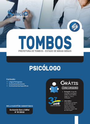 Apostila Prefeitura de Tombos - MG - Psicólogo - Imagem 3