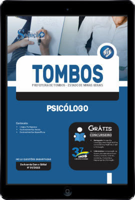 Apostila Prefeitura de Tombos - MG em PDF - Psicólogo - Imagem 1