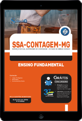 Apostila SSA-CONTAGEM-MG em PDF - Ensino Fundamental - Imagem 1