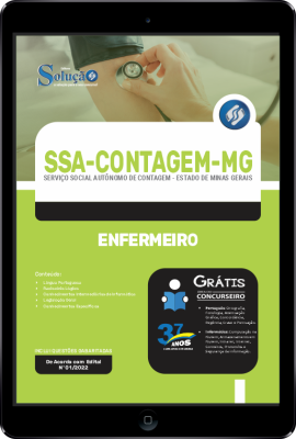 Apostila SSA-CONTAGEM-MG em PDF - Enfermeiro - Imagem 1