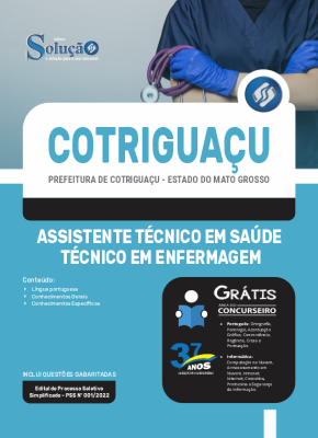 Apostila Prefeitura de Cotriguaçu - MT - Assistente Técnico em Saúde - Técnico em Enfermagem - Imagem 3