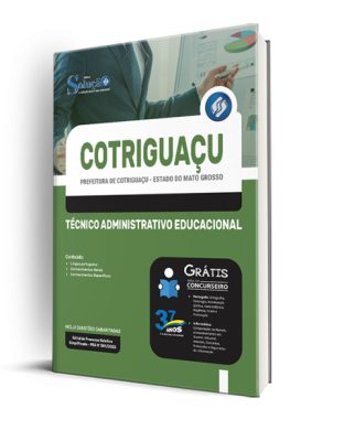 Apostila Prefeitura de Cotriguaçu - MT - Técnico Administrativo Educacional - Imagem 2