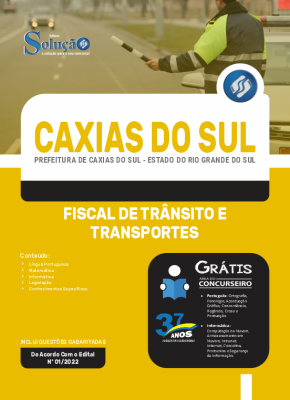 Apostila Prefeitura de Caxias do Sul - RS - Fiscal de Trânsito e Transportes - Imagem 3