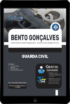 Apostila Prefeitura de Bento Gonçalves - RS em PDF - Guarda Civil - Imagem 1