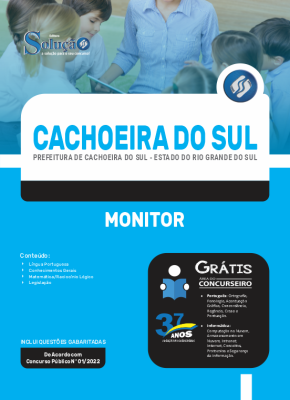 Apostila Prefeitura de Cachoeira do Sul - RS - Monitor - Imagem 3