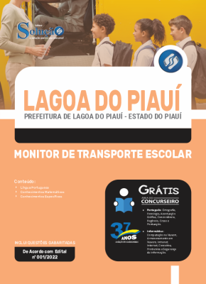 Apostila Prefeitura de Lagoa do Piauí - PI - Monitor de Transporte Escolar - Imagem 3